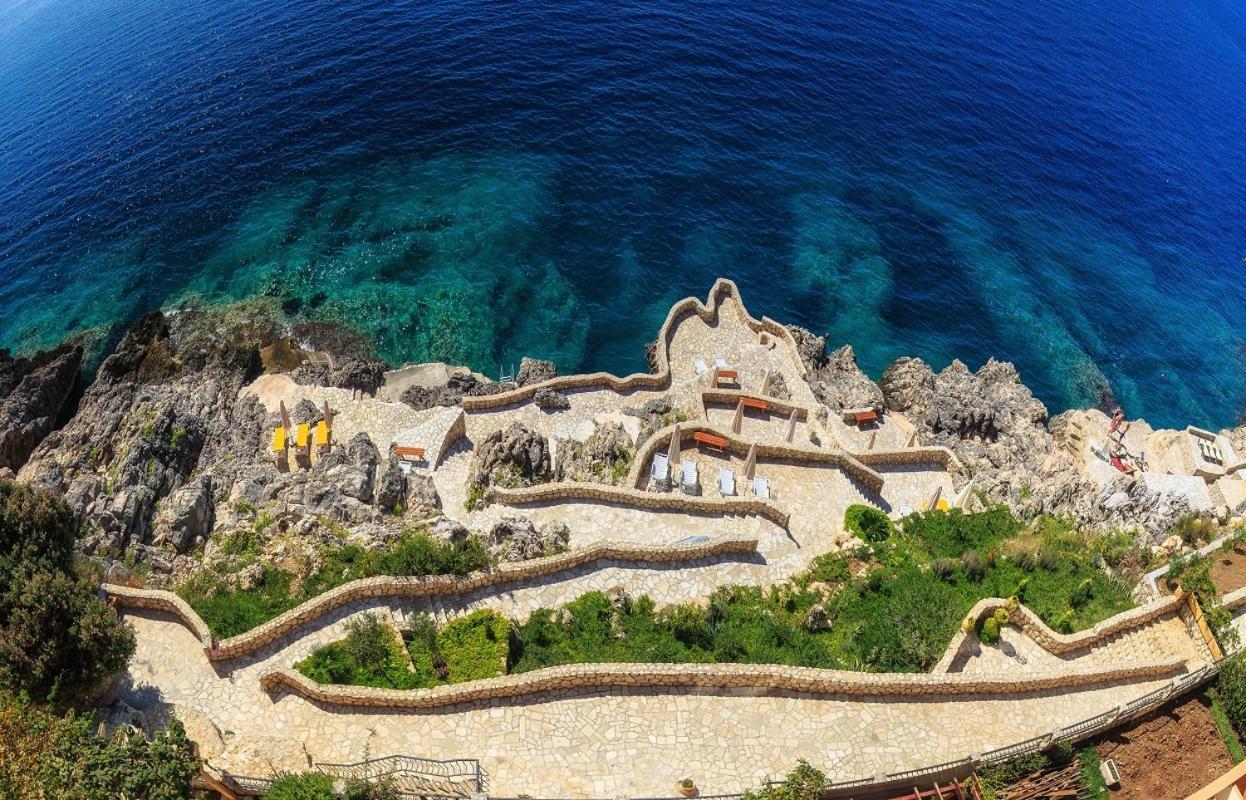 Montenegro - South Cross Apartman Dobra Voda Kültér fotó